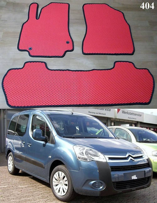 

Коврики ЕВА в салон Citroen Berlingo '08-18, Черный