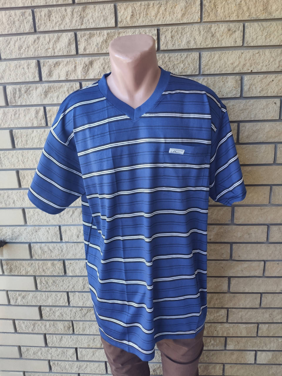 

Футболка мужская коттоновая больших размеров MOSTOM