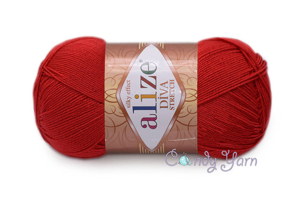 

Alize Stretch Diva, Красный №106