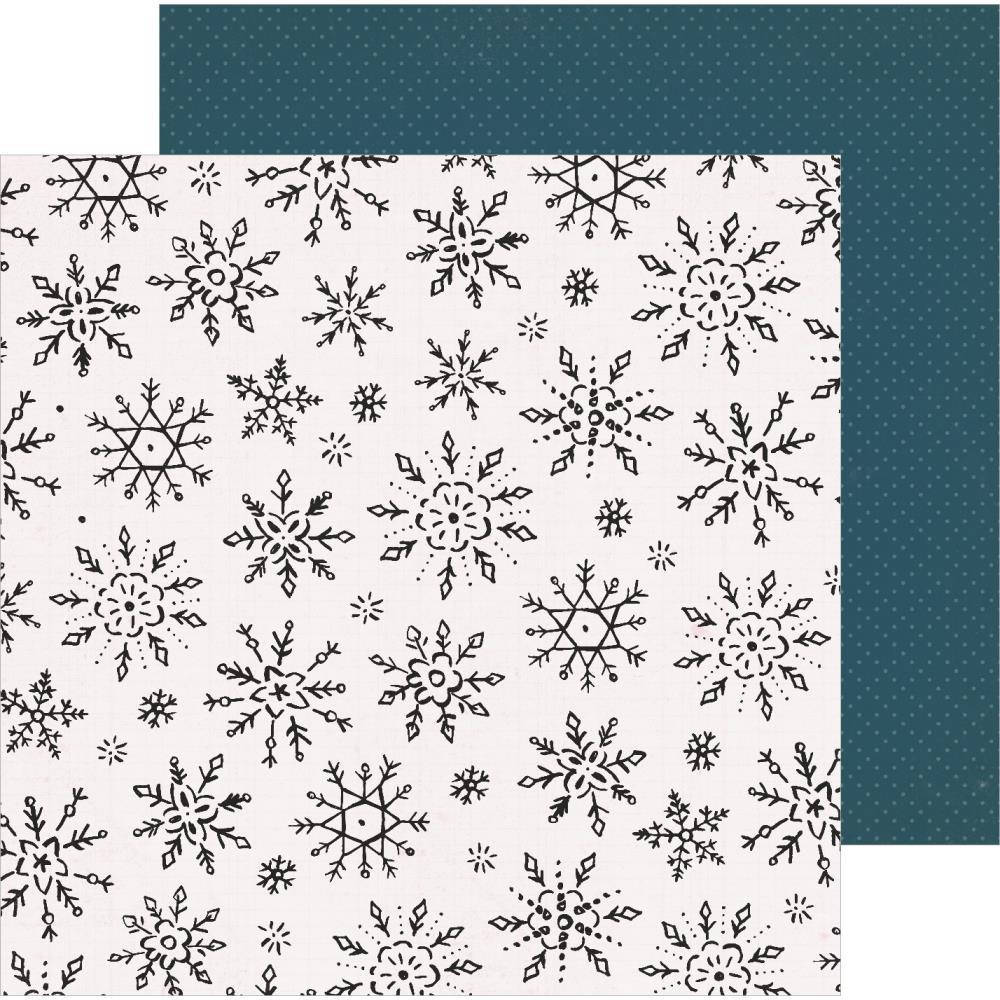 

Папір двосторонній - Winterscape - Snowflake - Crate Paper - 30x30