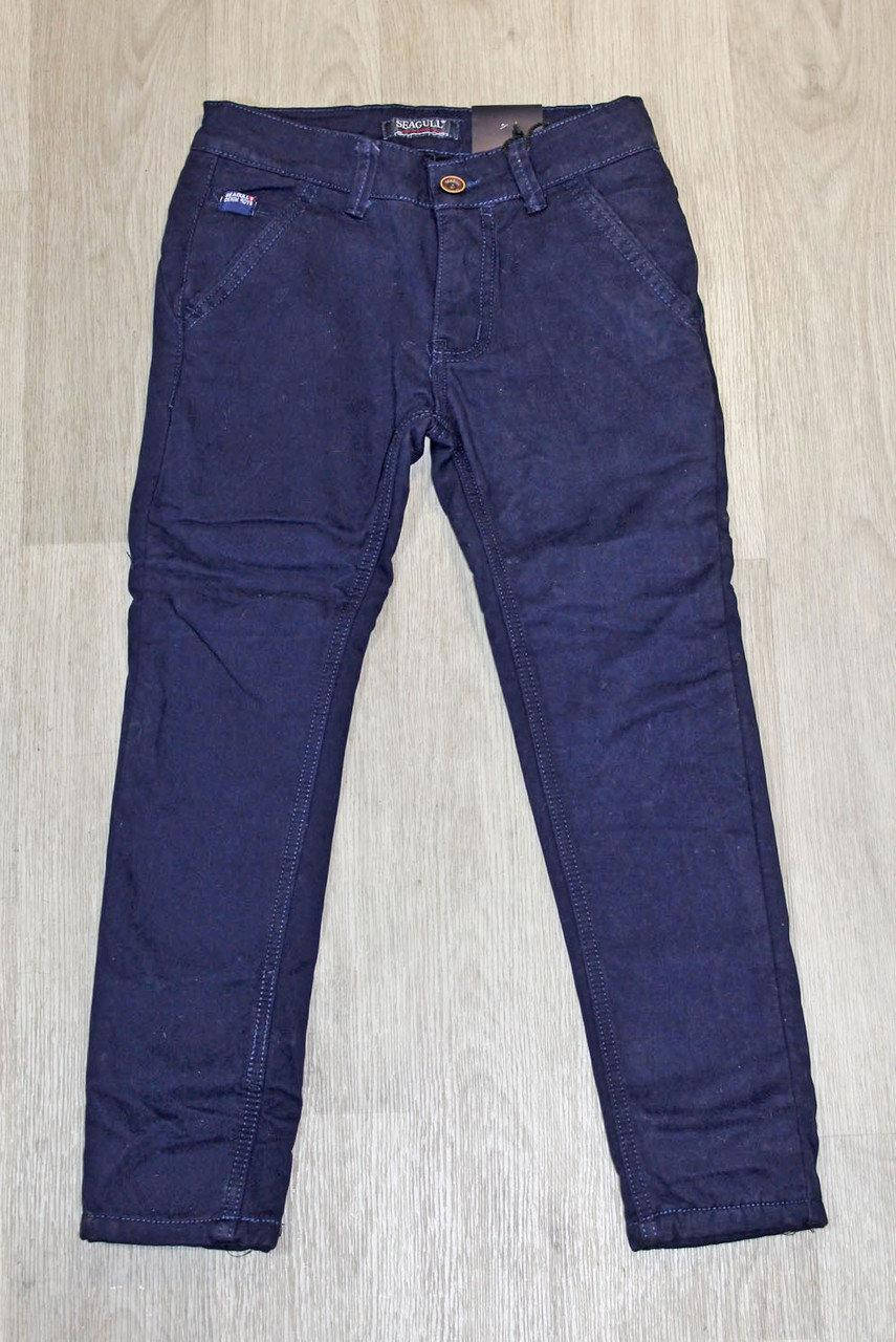 

Брюки для мальчика подростка теплые на флисе (синие и черные) 164