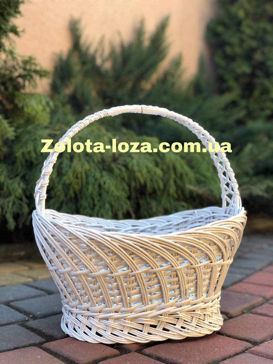 

Корзина из лозы Пасхальная лодочка . Арт: 4028