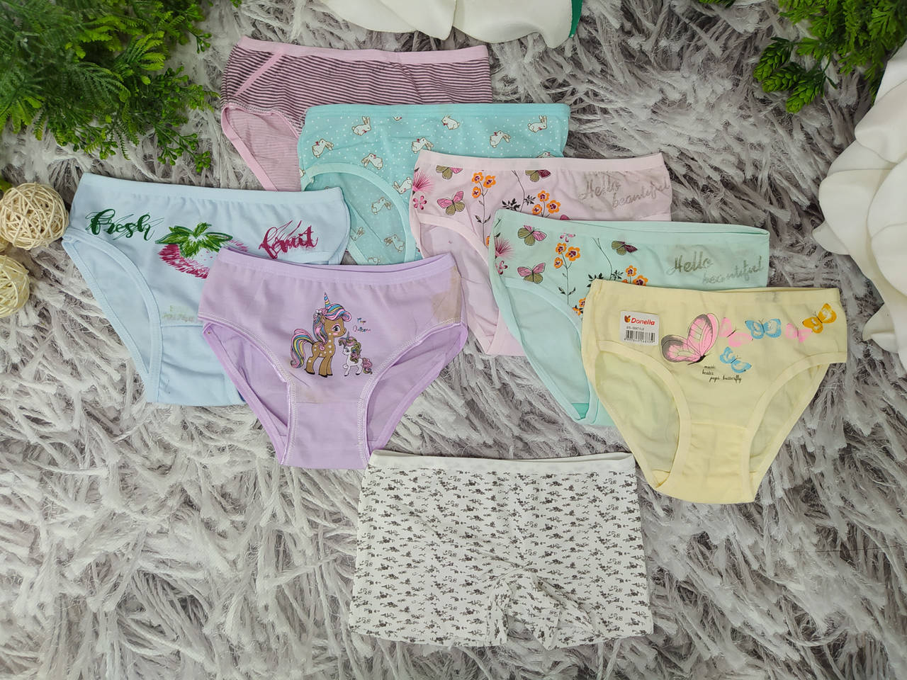 

Трусики детские 3-4 года для девочки Брак 550, Разные цвета