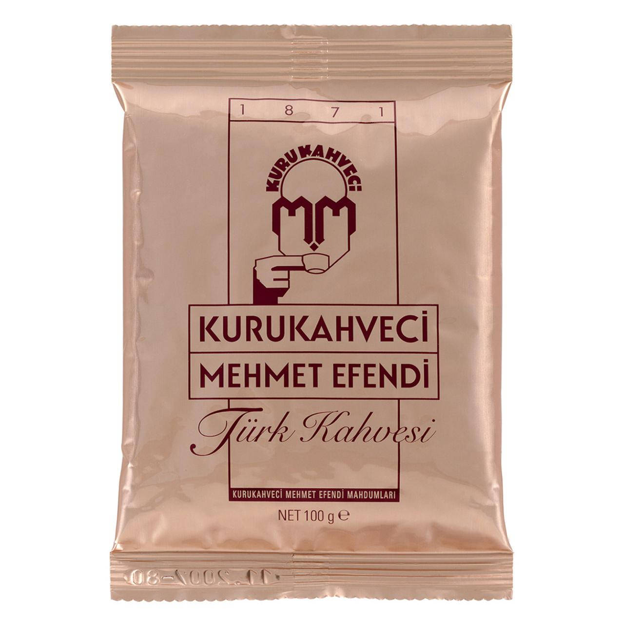 

Турецкий кофе KURU KAHVECİ MEHMET EFENDİ 100 г.
