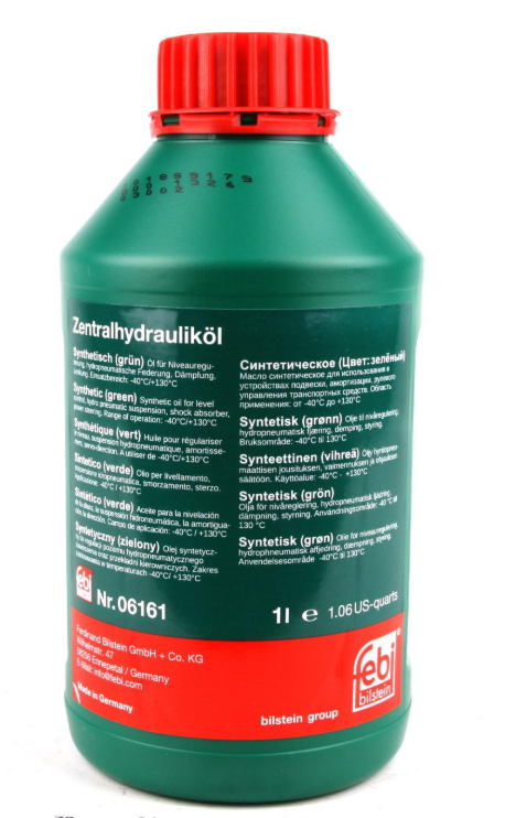 

Жидкость для гидроусилителя (синтетика) цвет зеленый 1л FEBI 06161