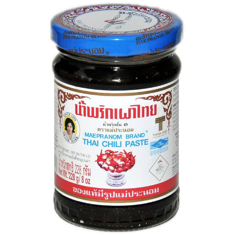 

Тайська чилі паста Maepranom 228г