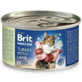 

Brit Premium by Nature Cat k 200g индейка с ягненком