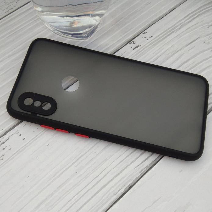 

Противоударный матовый чехол для Xiaomi Redmi Note 5 Черный