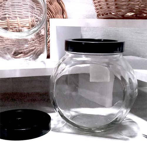 

Банки стеклянные Everglass для хранения сыпучих 1730 мл