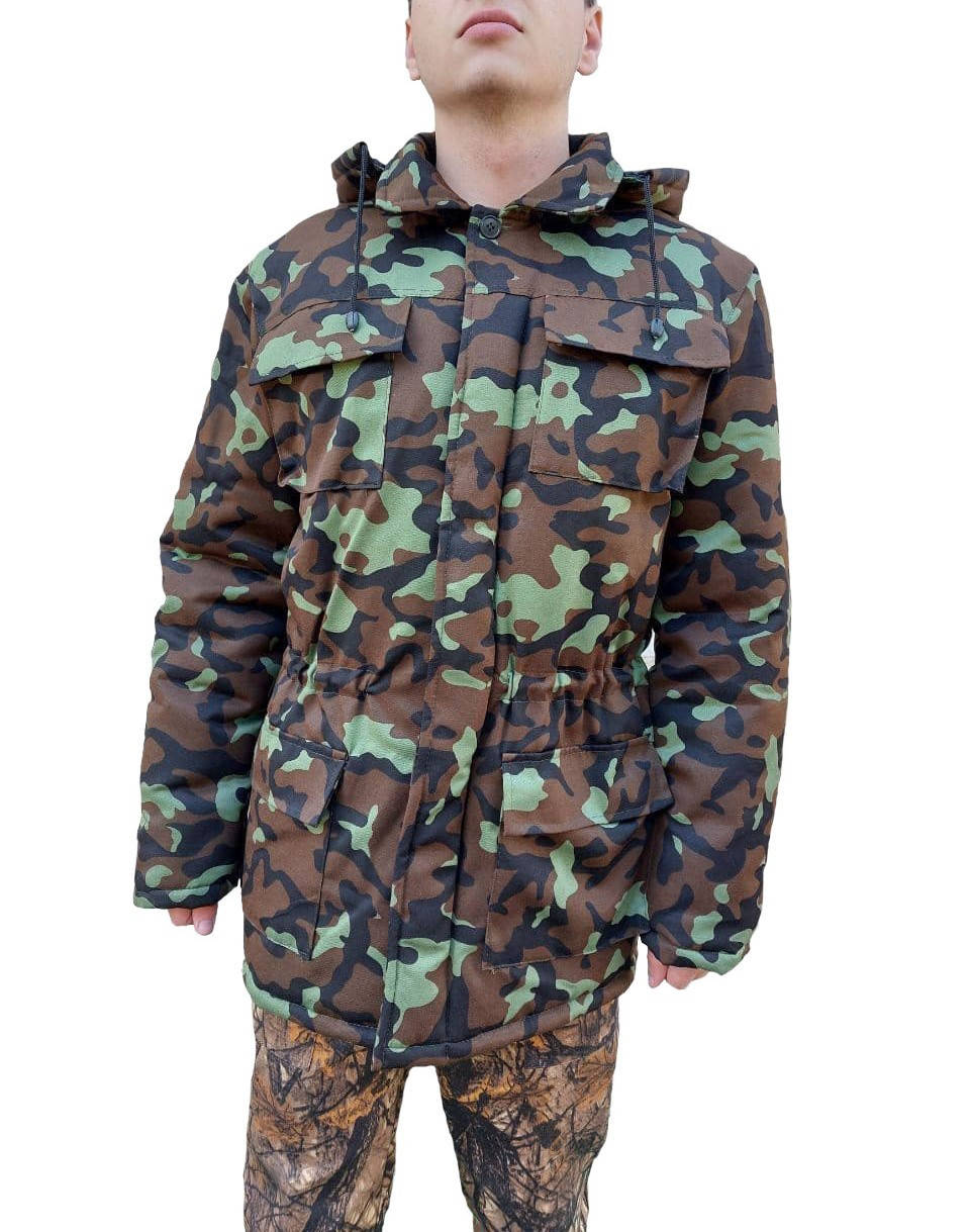 

Куртка рабочая камуфляжная ,утепленная