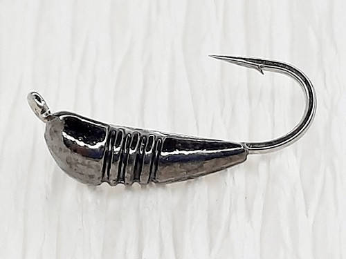 

Мормышка вольфр. Carpe Diem Банан с насечками кр. № 18 Black 2,5 мм 0,3 г 024-025-1