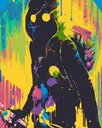 

Картина по номерам "ART IS NOT A CRIME"