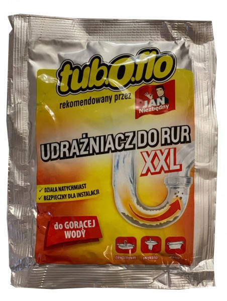 

Средство для очистки труб tub.O.flo XXL, 100 гр, для горячей воды. TOF100