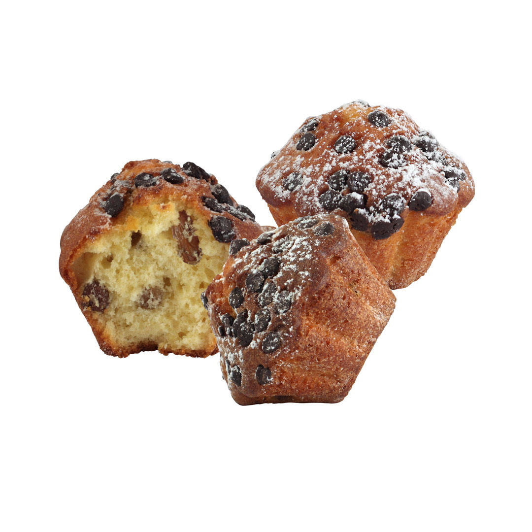 

Кекс с изюмом и шоколадными дропсами вкусный воздушный сладкий фасовочный Бабушкин кексик 1,47кг ТМ TONIYA