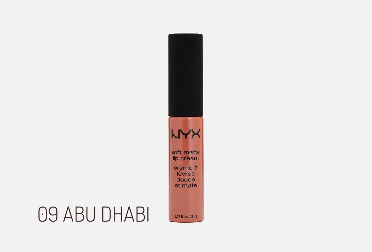 

09 ABU DHABI NYX PROFESSIONAL MAKEUP soft matte lip cream