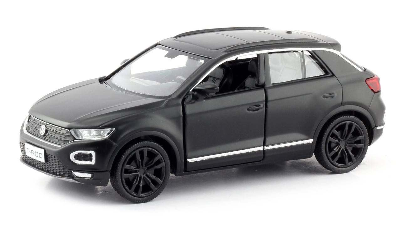 

Машинка металлическая Uni-Fortune Volkswagen T-Roc (554048M), черная матовая, Черный