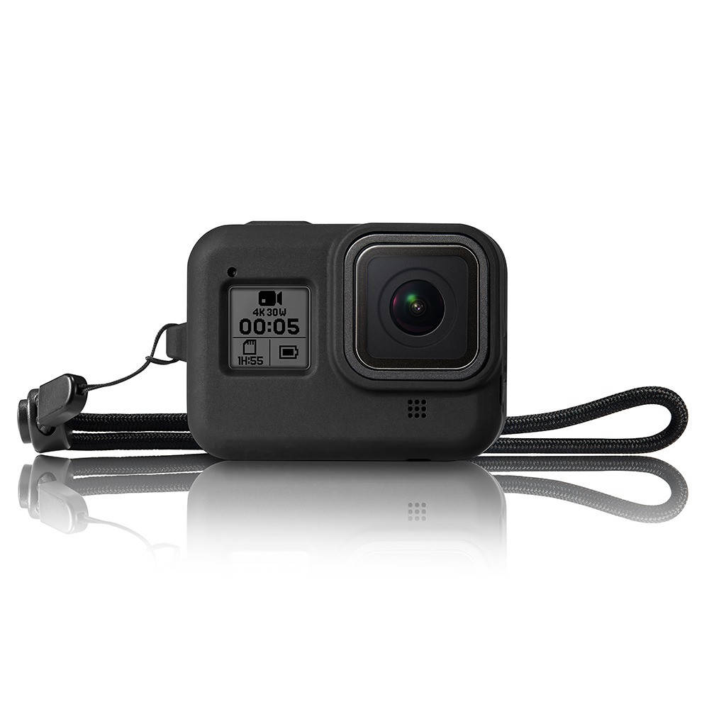 

Чехол силиконовый для GoPro Hero 8 Black с ремешком