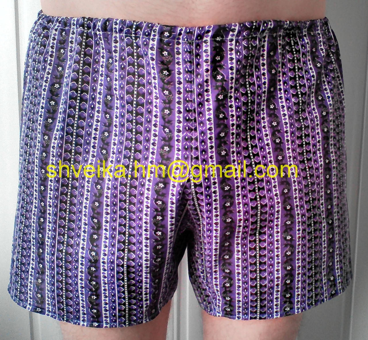 

Трусы мужские семейные р. 44 - 62 фиолетовые, Фиолетовый