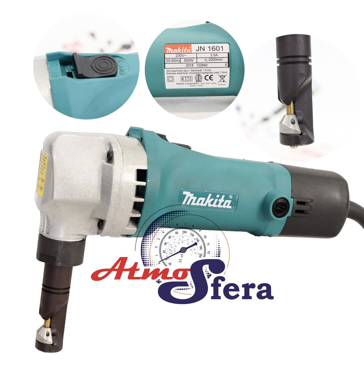 

Ножницы по металу высечные Makita JN 1601