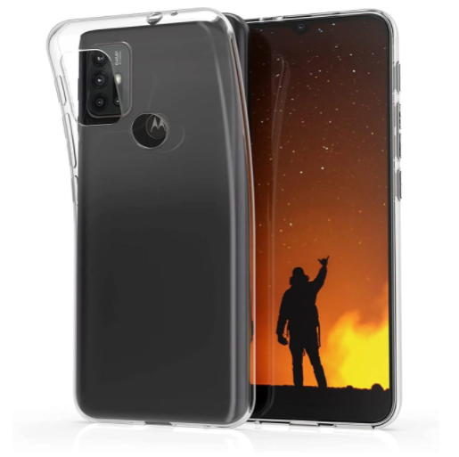 

Ультратонкий 0,3 мм чехол для Motorola Moto G20 прозрачный
