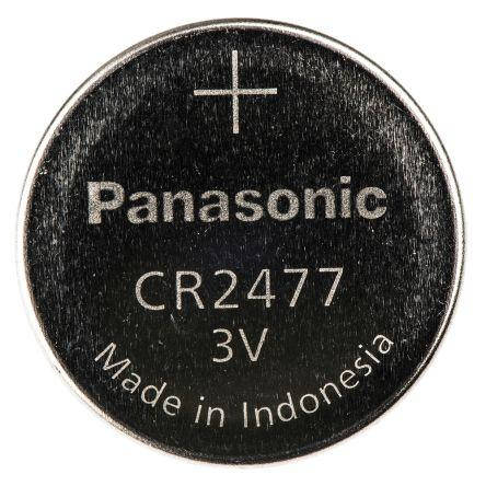 

Дисковая батарейка PANASONIC Lithium Cell 3V CR2477