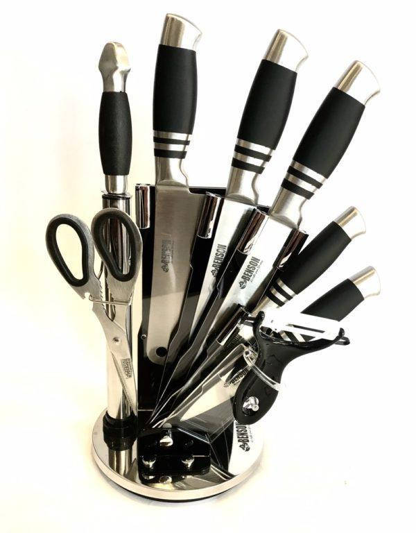 

Набор кухонных ножей из 9-ти предметов BENSON BN-403