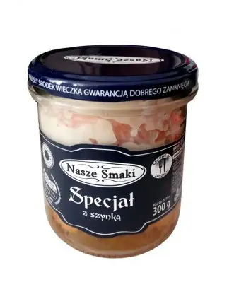 

Тушонка Nasze Smaki Specjal z szynka 300 г.