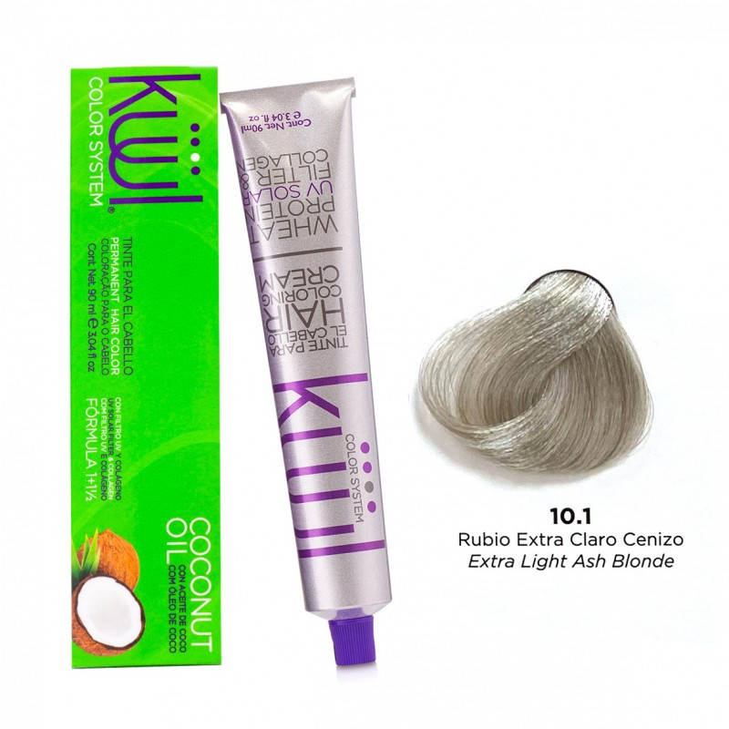 

Крем-краска для волос Kuul Color System №10/1 Extra Light Ash Blonde 90 мл