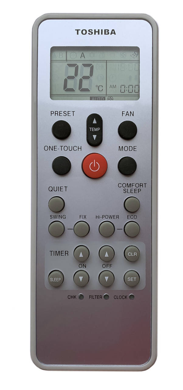 

Пульт для кондиционеров TOSHIBA WC-L03SE KTDZ003