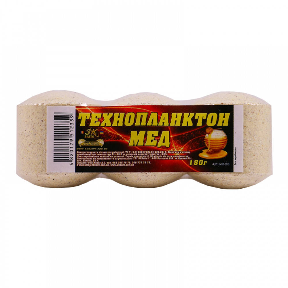 

Технопланктон (мед) 180г