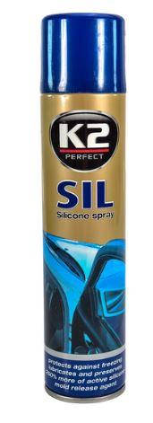 

Смазка силиконовая спрей 300ml "K2" K633 Sil (12шт/ящ)