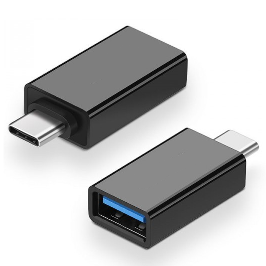

Переходник для синхронизации данных DENMEN DU10 Type-C to USB Черный
