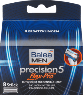 

Сменные лезвия для станка Balea men Precision 5 Flex-Pro, 8 шт