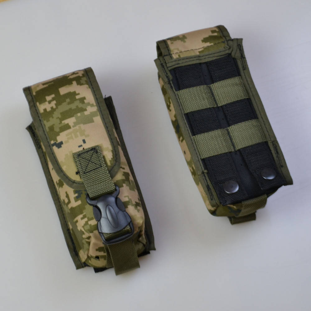 

Подсумок на 2 магазина двойной из кордуры пиксель MOLLE тактический
