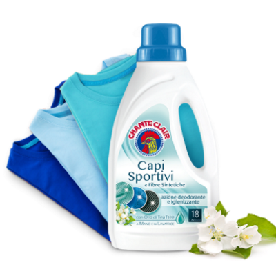 

Гель для прання Chanteclair Capi Sportivi e Fibre Sintetiche 900 ml