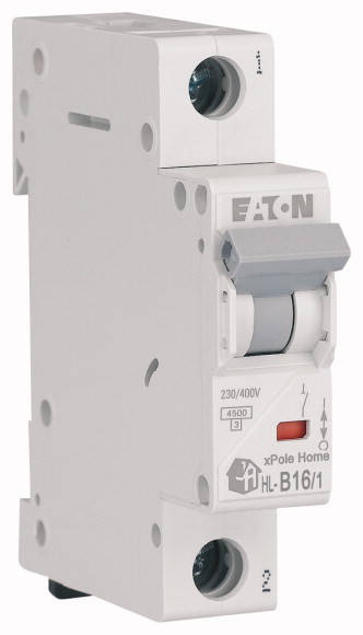 

Автоматический выключатель 1п 16A HL-B16/1 4,5kA EATON