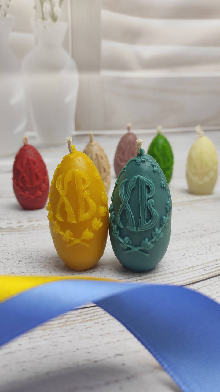 

Воскова свічка Великоднє яйце