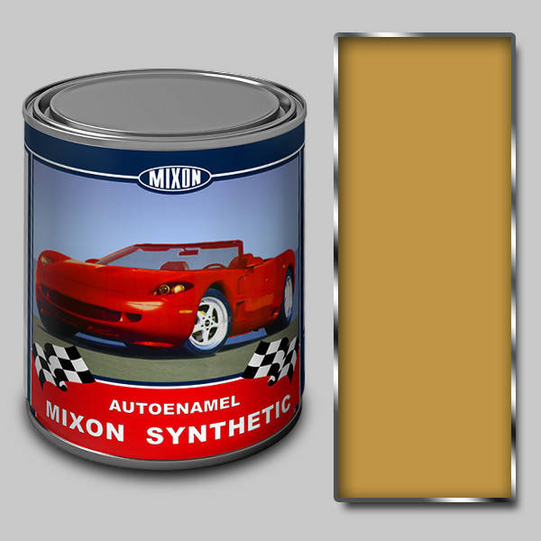 

Синтетическая автомобильная краска Mixon Synthetic. Желтая 225. 1л, Желтый