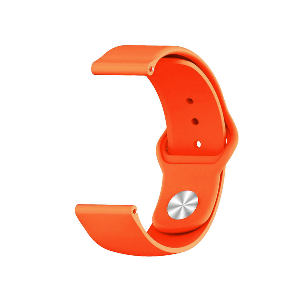 

Силиконовый ремешок 22мм для часов Amazfit GTR 47mm | PACE | STRATOS Orange