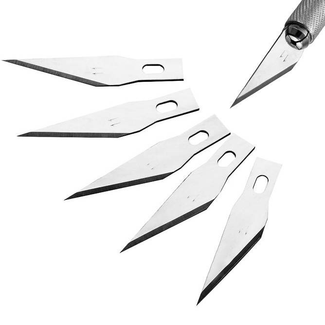 

Набор лезвий для канцелярского скальпеля 5шт