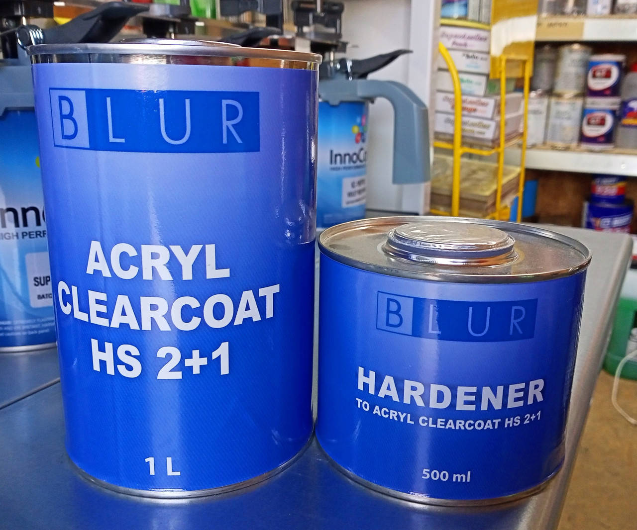 

Лак акриловый BLUR Acryl Clearcoat HS 2+1 1Л + отвердитель