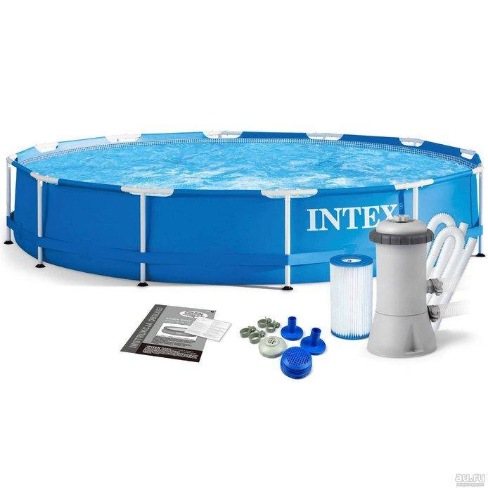 

Каркасный бассейн Intex 28212 с фильтром, 366 x 76 см (2 006 л/ч)