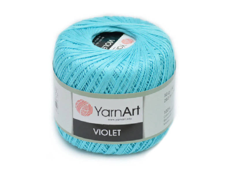 

YarnArt Violet, №5353 бирюза, Бирюзовый