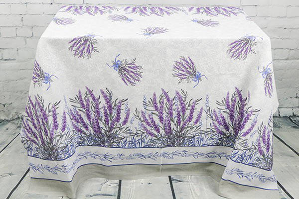 

Скатерть рогожка Вилена размер 150х180 Лаванда