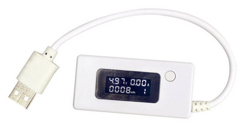 

USB тестер емкости usb вольтметр амперметр KCX-017 3-15V 3A (15939)