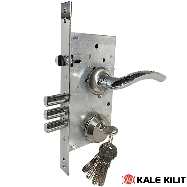 

Замок Kale 252R Monoblock в комплекте с ручками и броненакладкой