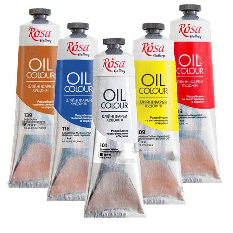 

Краска масляная ROSA Gallery 100мл 32631**_белила титановые (3263101)