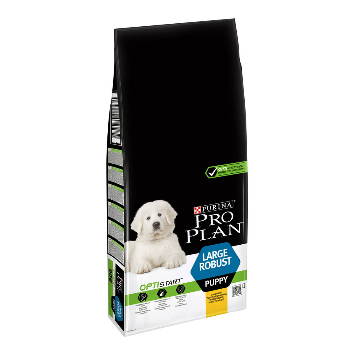 

Корм для щенков крупных пород Pro Plan PUPPY LARGE Robust Optistart 12 кг