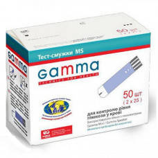 

Тест-полоски для глюкометра Гамма МС (Gamma MS) - 50 шт.