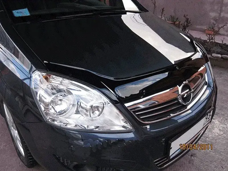 

Дефлектор капота (мухобойка) Opel Zafira B 2006-2011 (опель зафира б)